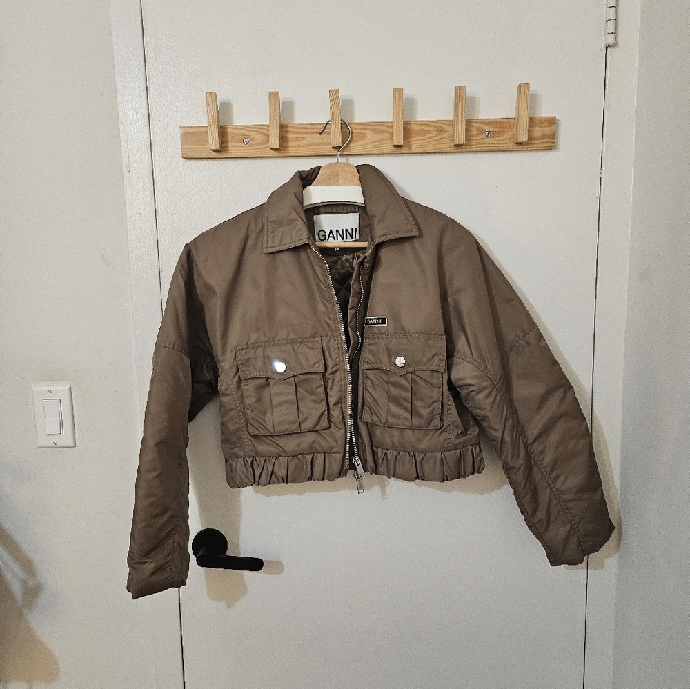 Ganni Cropped jacket - Picture 2 of 3
